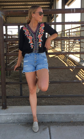 kancan lorraine ultra high rise shorts