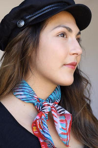 geo neck scarf