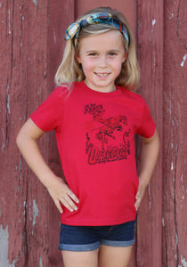 "all girl rodeo" tee 4t