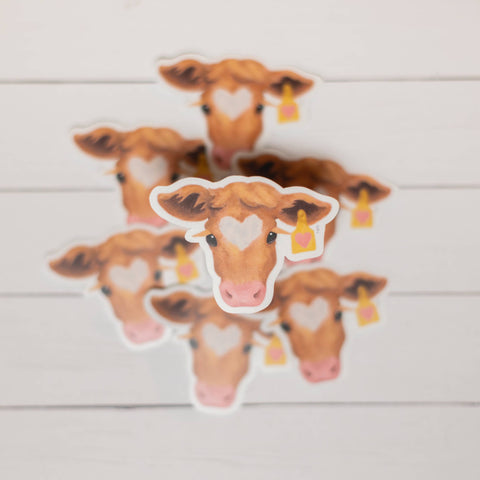 calf sticker