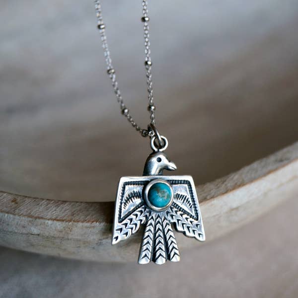 thunderbird turquoise necklace