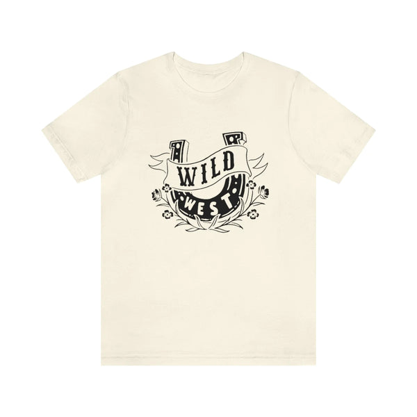 Natural "Wild West" Graphic Tee