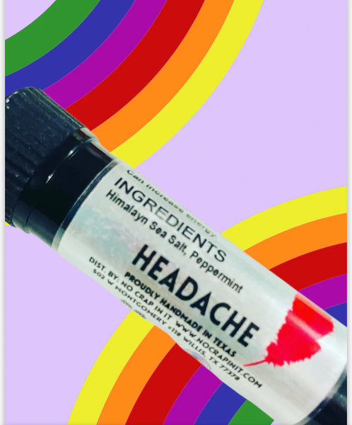 "no crap in it" natural inhalers headache