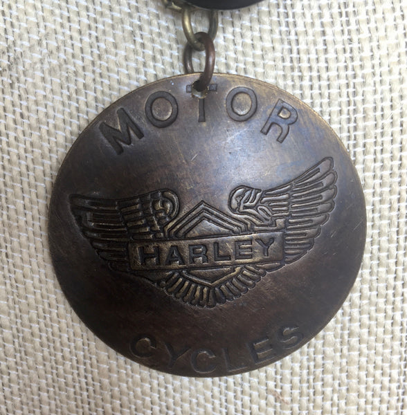 "harley motorcycle"  handmade necklace