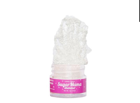 sugar mama shimmer ice queen white