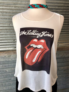 rolling stones graphic tank xl