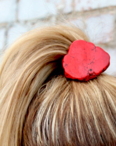 red rock ponytail tie