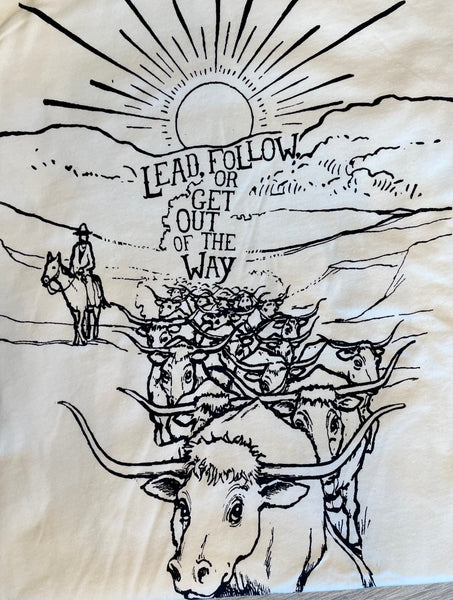 longhorn graphic tee