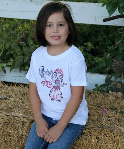 rodeo for girls graphic tee s(6/8)